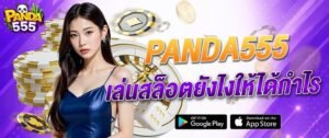 แบนเนอร์ panda555 เล่นสล็อตยังไงให้ได้กำไร พร้อมโบนัส แตกง่าย ฝากถอนออโต้